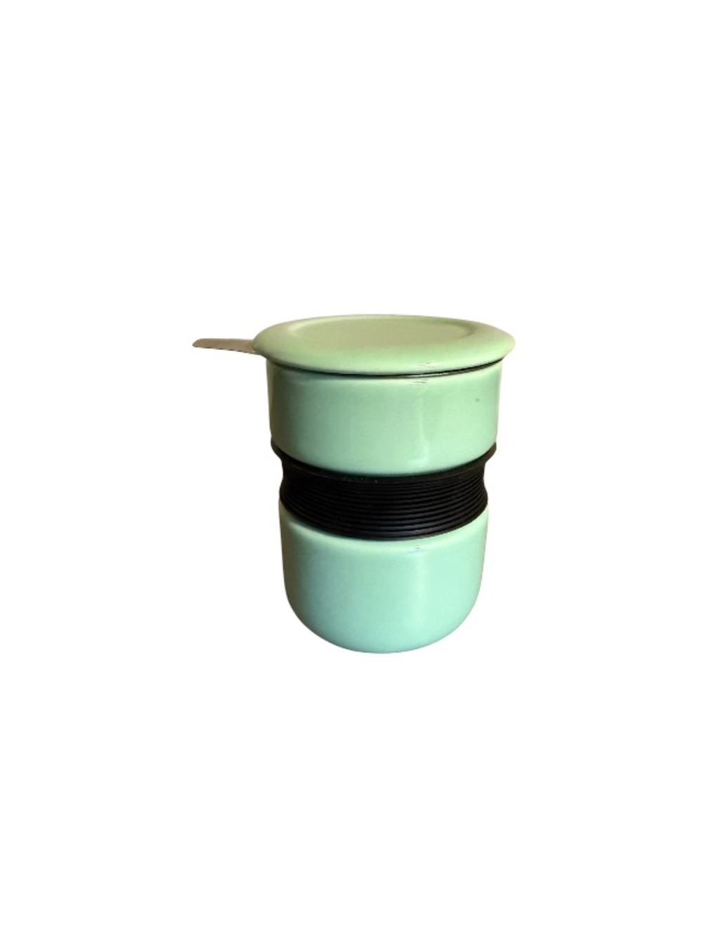 David’s Tea “Tea for Life” Tiffany Blue Mug with Strainer and Lid